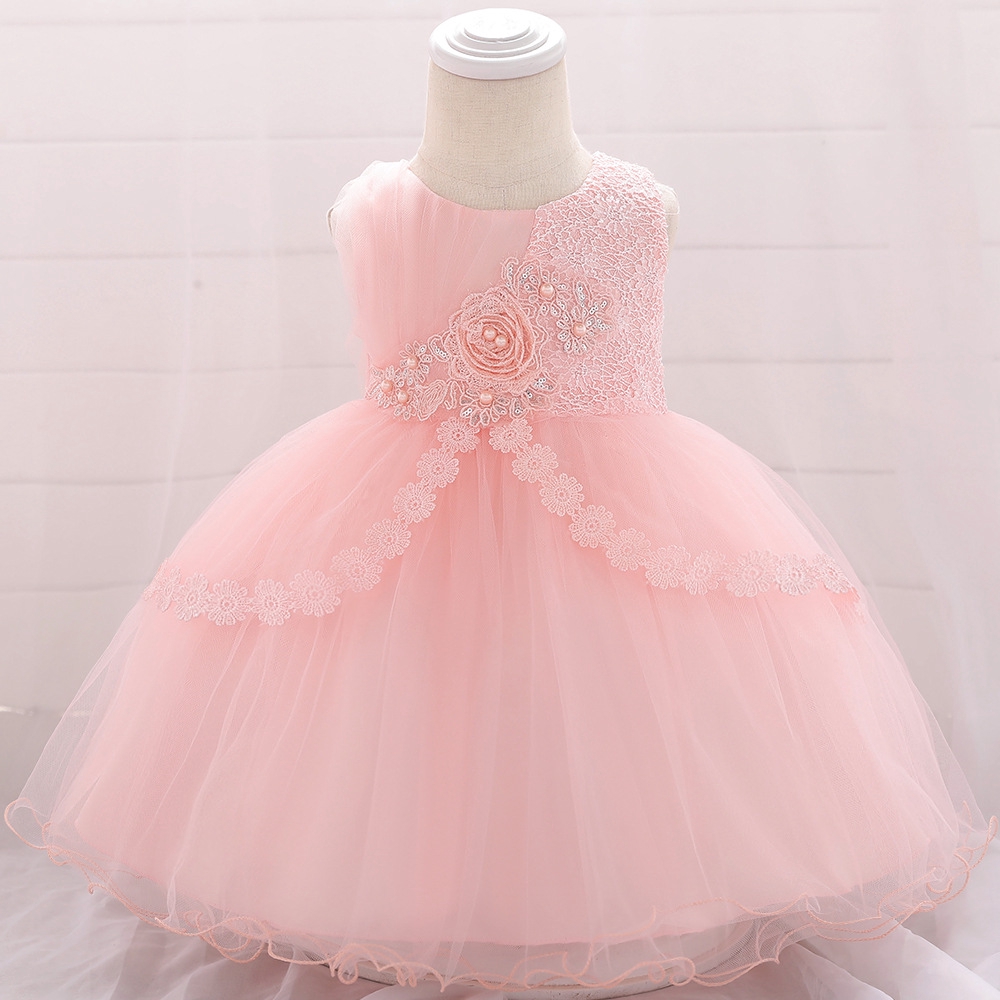 Kl Ready Stock 3001482 Leia Baby Girl Princess Dress Party Dress