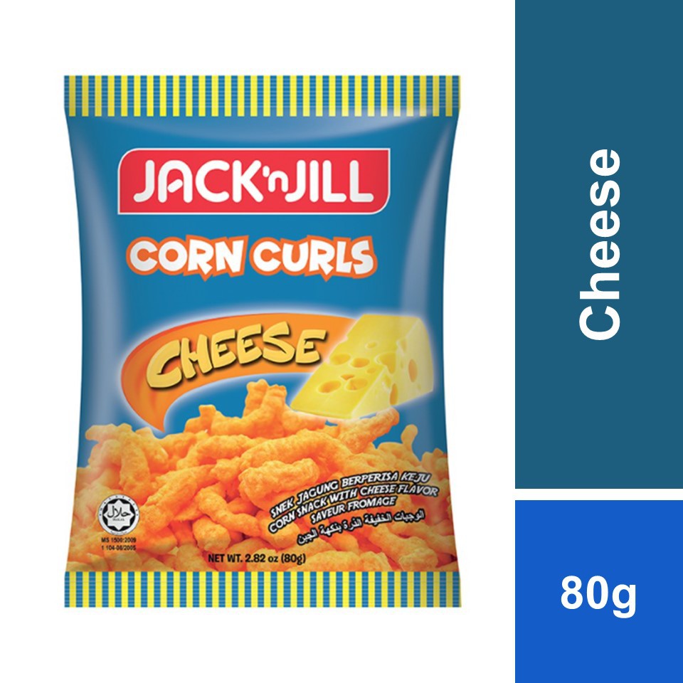 Jack ‘n Jill Corn Curls Cheese (80g) Shopee Malaysia