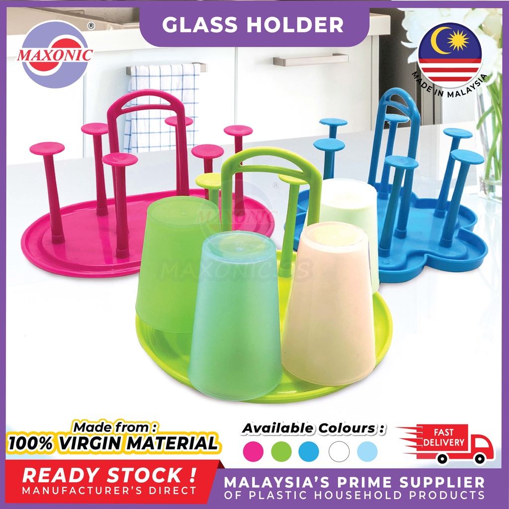 MAXONIC GLASS/CUP HOLDER PEMEGANG CAWAN CUP STAND PENYANGKUT