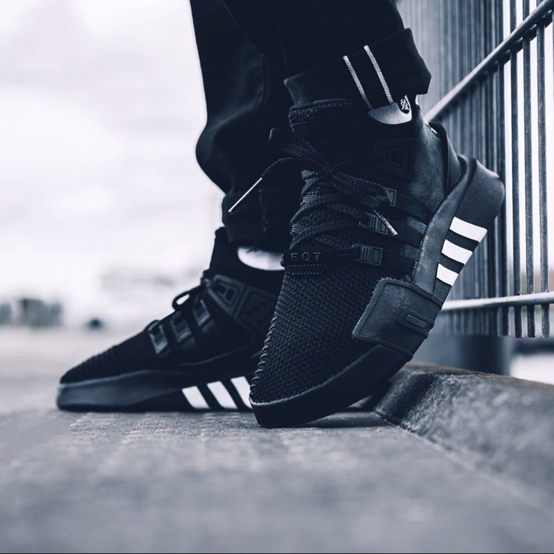 eqt bask adv shoes black