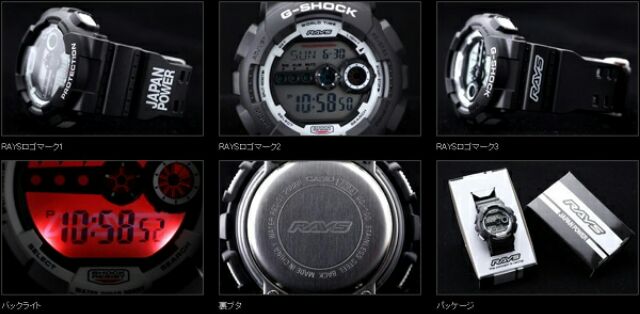 即納】 ✨限定500個✨RAYS ブラック GD-100 2016モデル G-SHOCK 腕時計