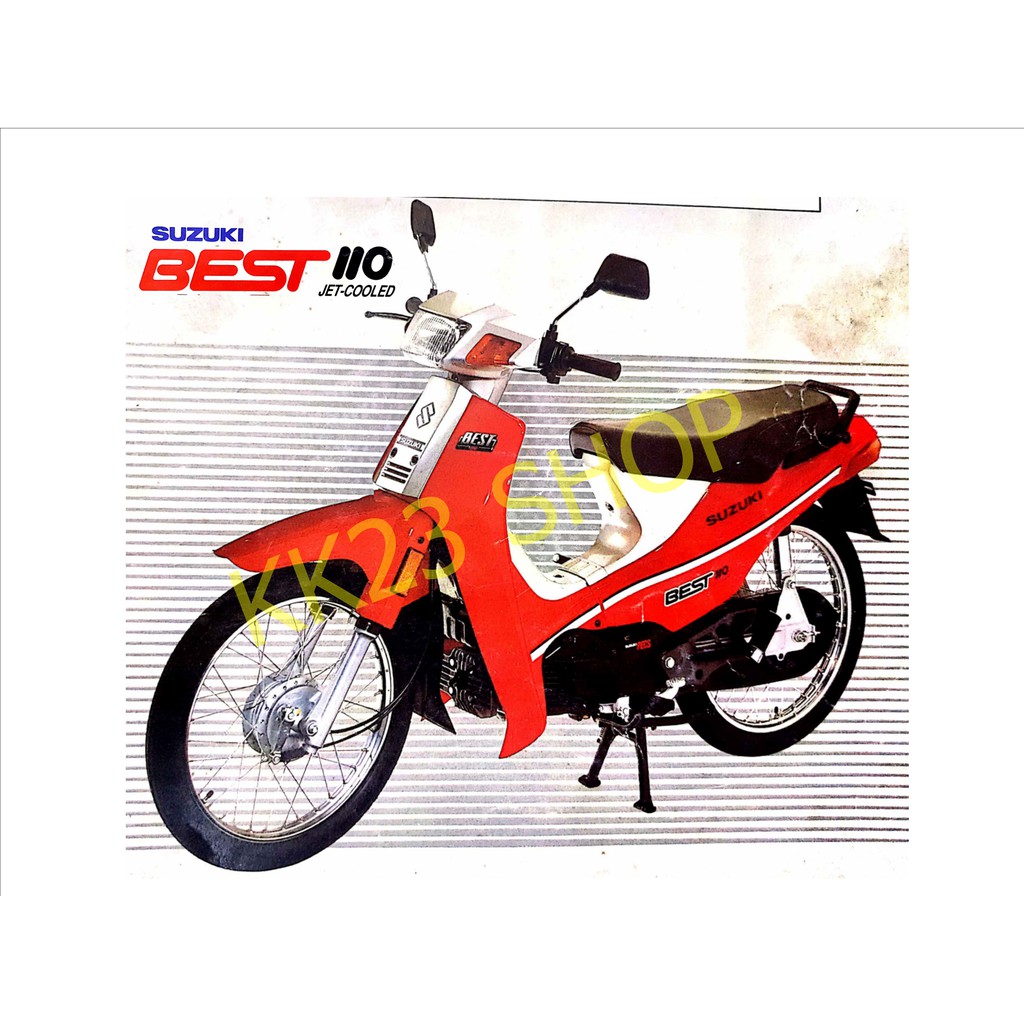Suzuki Best110 Rc110 Emblem Logo Aftermarket Shopee Malaysia