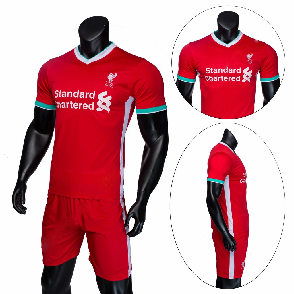 Liverpool Jersey Home Jersey 2020/2021 Set EPL Football ...