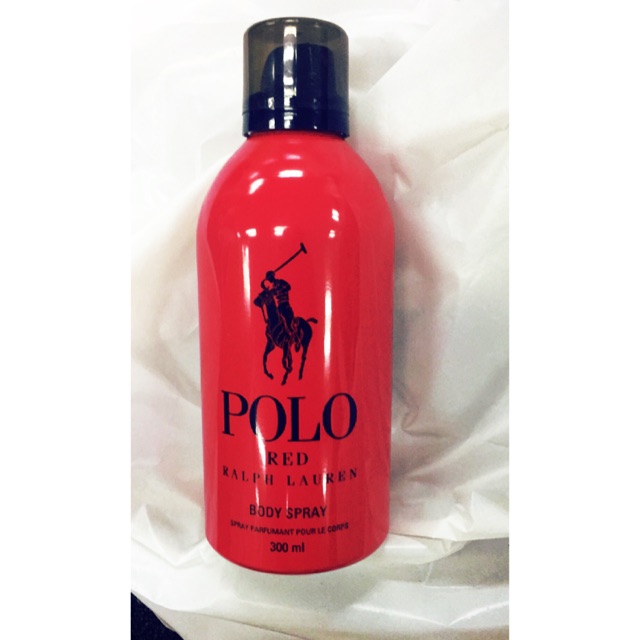 polo red body spray 300ml