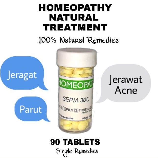 Pil Jerawat Jeragat Tretment Flawless Kulit Parut Homeopathy 90biji Shopee Malaysia