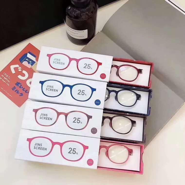 Ready Stock Jins Glasss Block Blue Light Protect Eyes Of Kids And Adult Wear It When Use Ipad Computer Tv Japamese Goods Shopee Malaysia