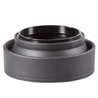 52MM 3-IN-1 Lens Hood Lens for Canon EOS; Nikon, Pentax, Sony, Sigma and other Camera Lenses with Filter Size 52MM