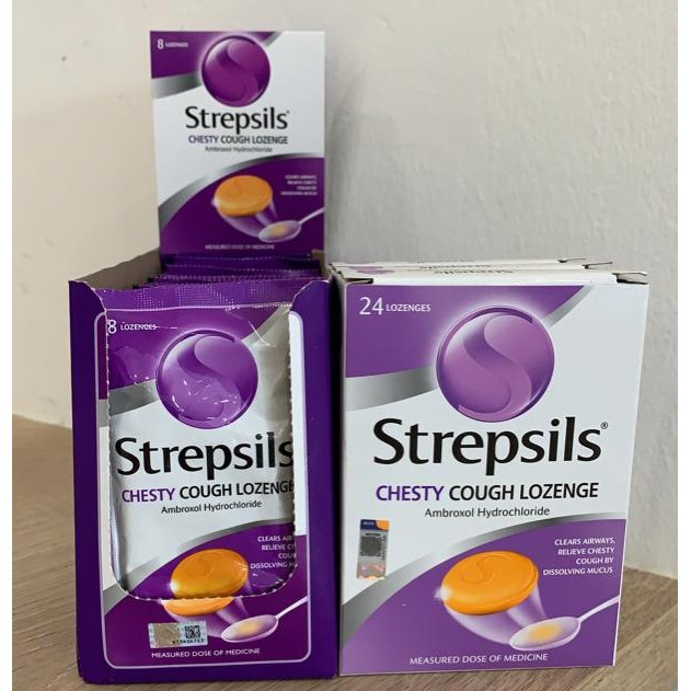 Strepsils Chesty Cough Lozenges 8s / 24s | Shopee Malaysia