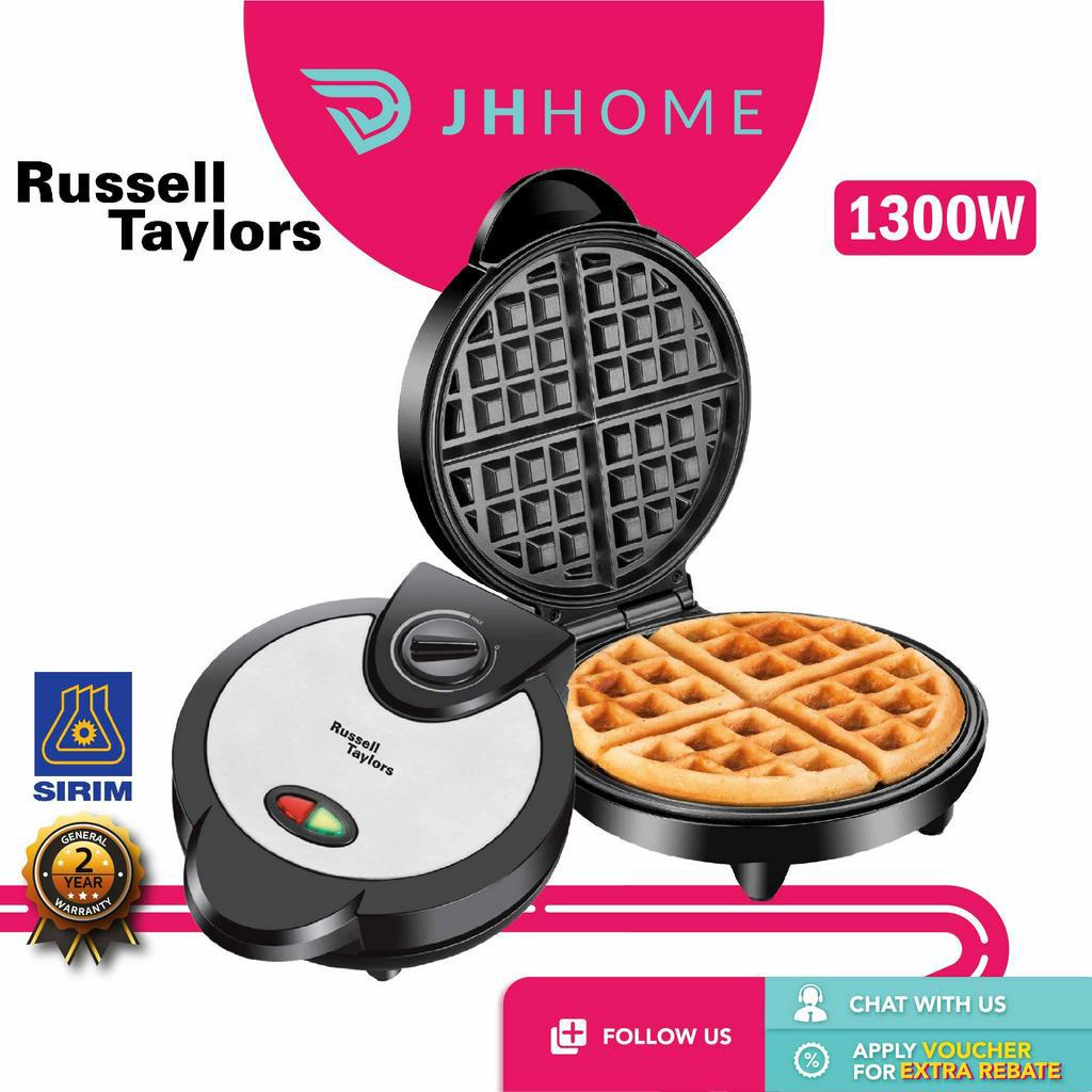 Russell Taylors Stainless Steel Belgian Waffle Maker WM-25 | Temperature Control