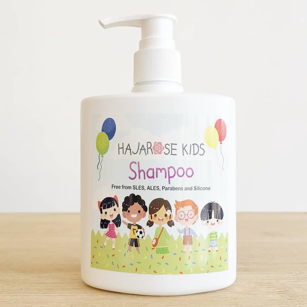 Hajarose Kids Shampoo Promotes Healthy Scalp Hair Growth Safe