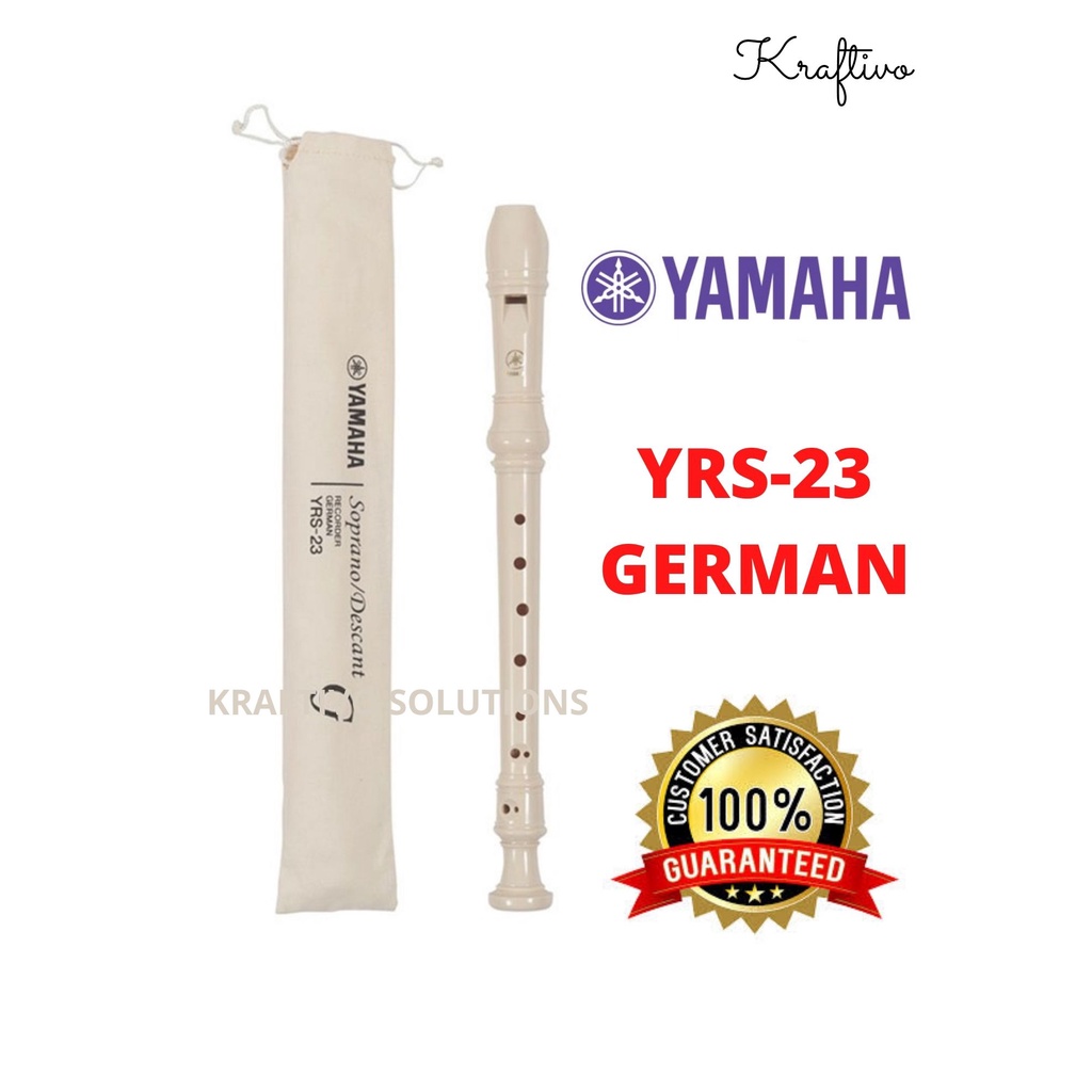 [ RECORDER ] YAMAHA SOPRANO YRS-23 | DESCANT RECORDER YRS23 GERMAN / KIDARIO FLUTE KR-500|KR-600|KR-700|KR-800|K-900