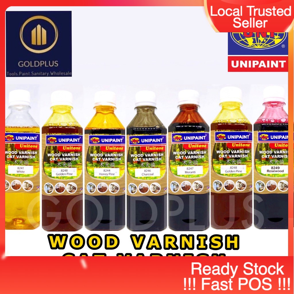 READY STOCK UNIPAINT Unitone Wood Varnish  Wood Shellac 