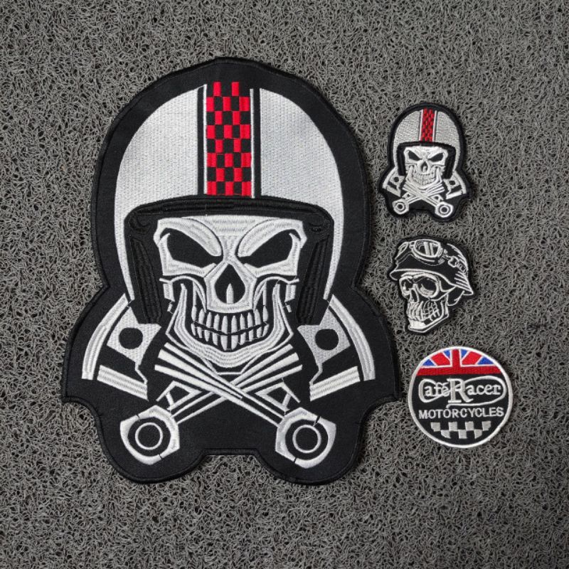 Cafe Racer Back Patch | Reviewmotors.co