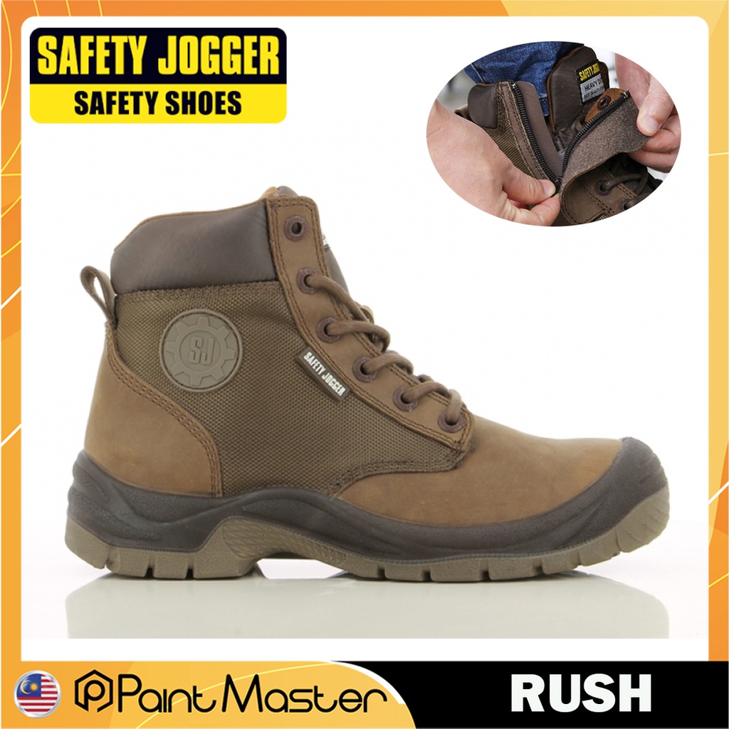 SAFETY JOGGER SAFETY SHOES RUSH SHOE (WITH ZIPPER) Shopee Malaysia