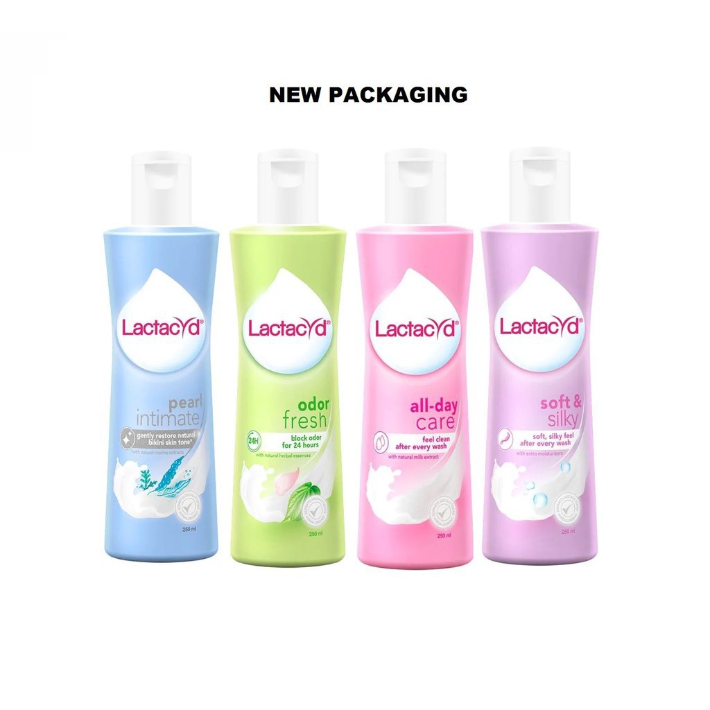 (NEW PACKING) LACTACYD DAILY FEMININE WASH (250ML / 2 x 250ML) Shopee