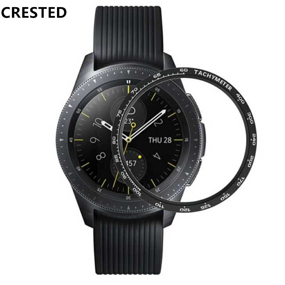 Gear S3 Case For Samsung Galaxy Watch 46mm 42mm Gear S3 Frontier Classic Ring Adhesive Watch Case Cover Accessories Shopee Malaysia