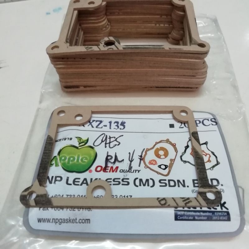 RXZ Y125Z RX100 TXR150 CARBURETOR GASKET CARB FLOAT CHAMBER Shopee