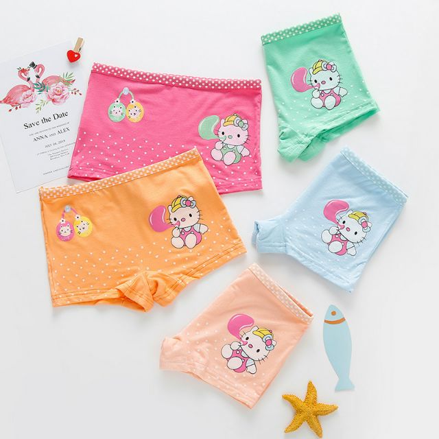 Hello Kitty High Quality Cotton Brief Kids Underwear/pantiesGirls