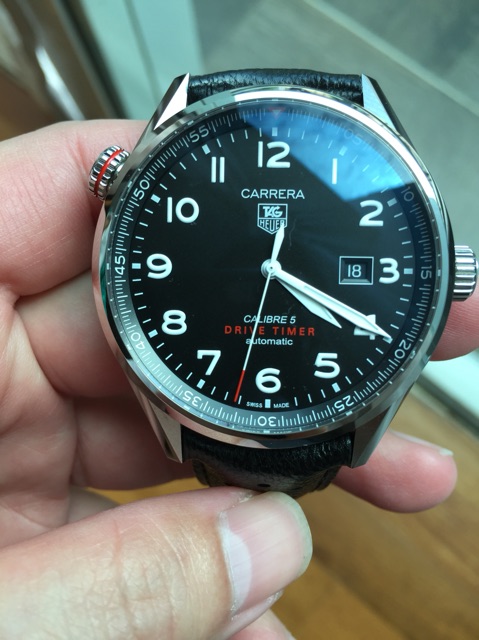 tag heuer drive timer