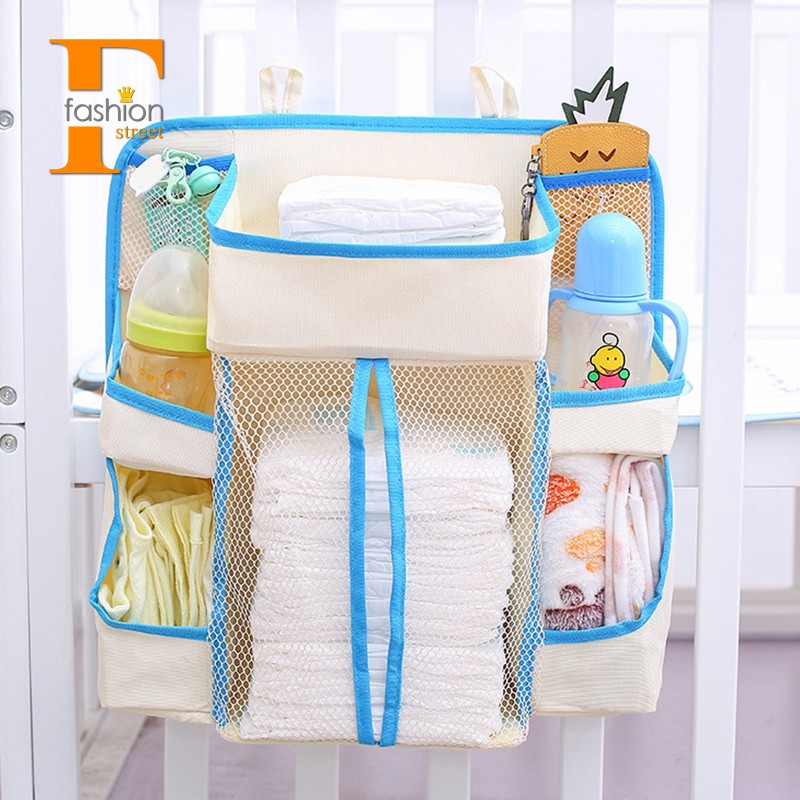 Fs Baby Nursery Organizer And Crib Bumper Diaper Organizer