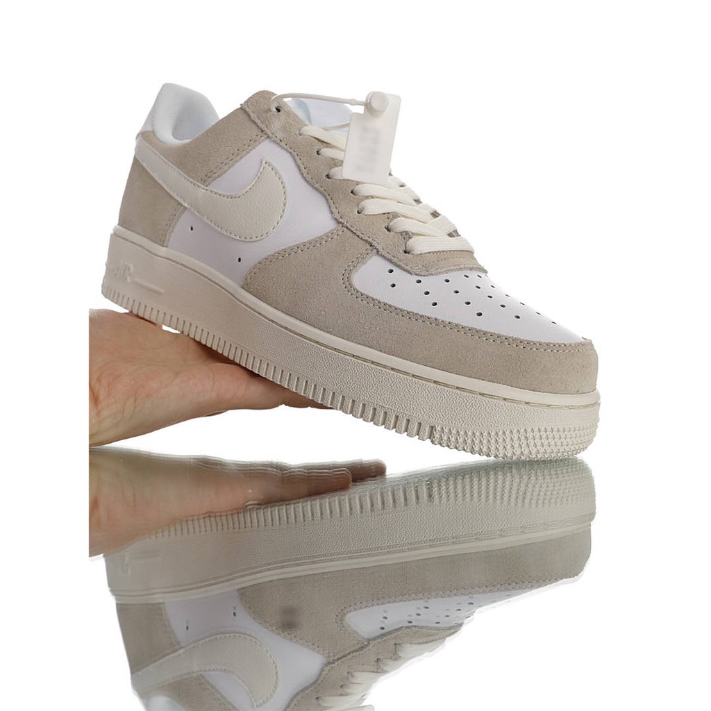air force 1 beige white