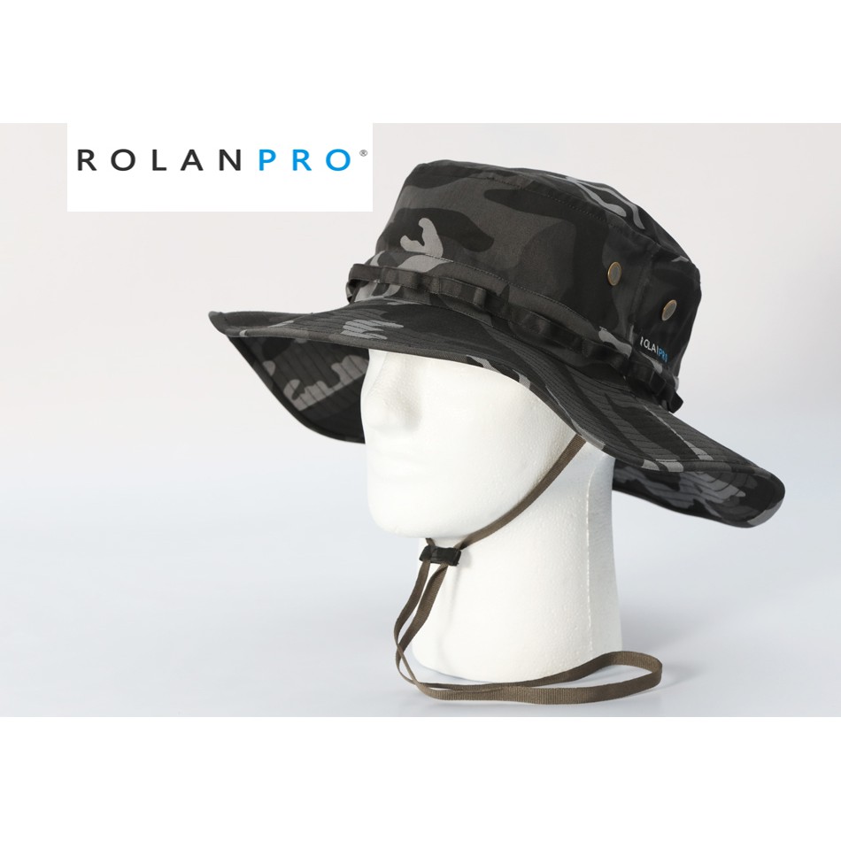 gray camo boonie hat