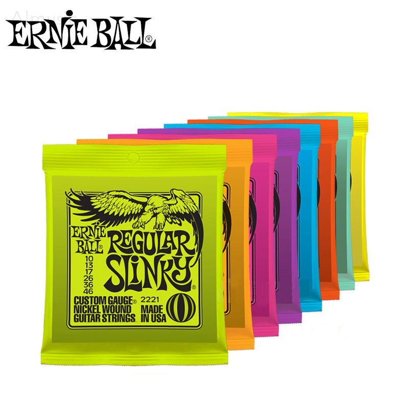 1 set Ernie Ball 2221 Super Slinky Electric Guitar String Play Real Heavy Metal Rock