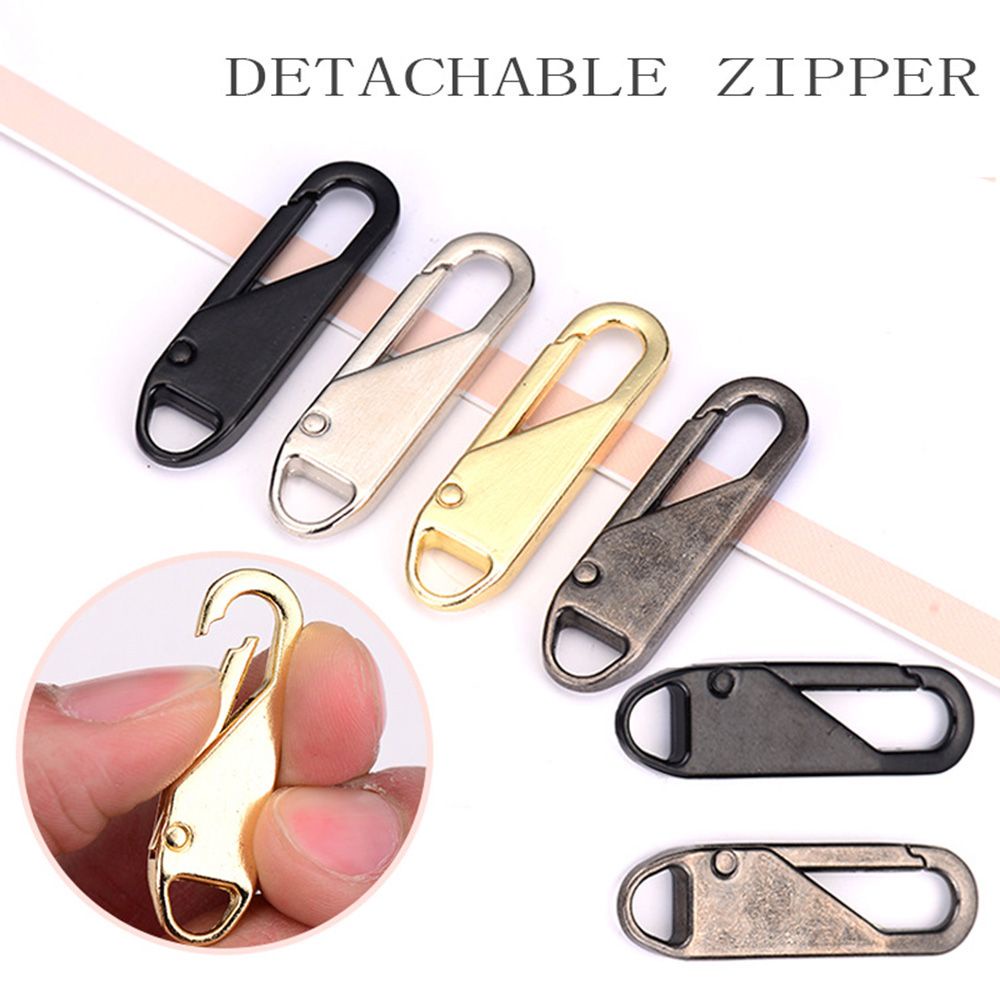 Style Travel FAY 4PCS Bag Tool Zipper Pull Small Backpack Metal Slider Head Sewing Kits Removable DIY Multifunction C... - Image 5