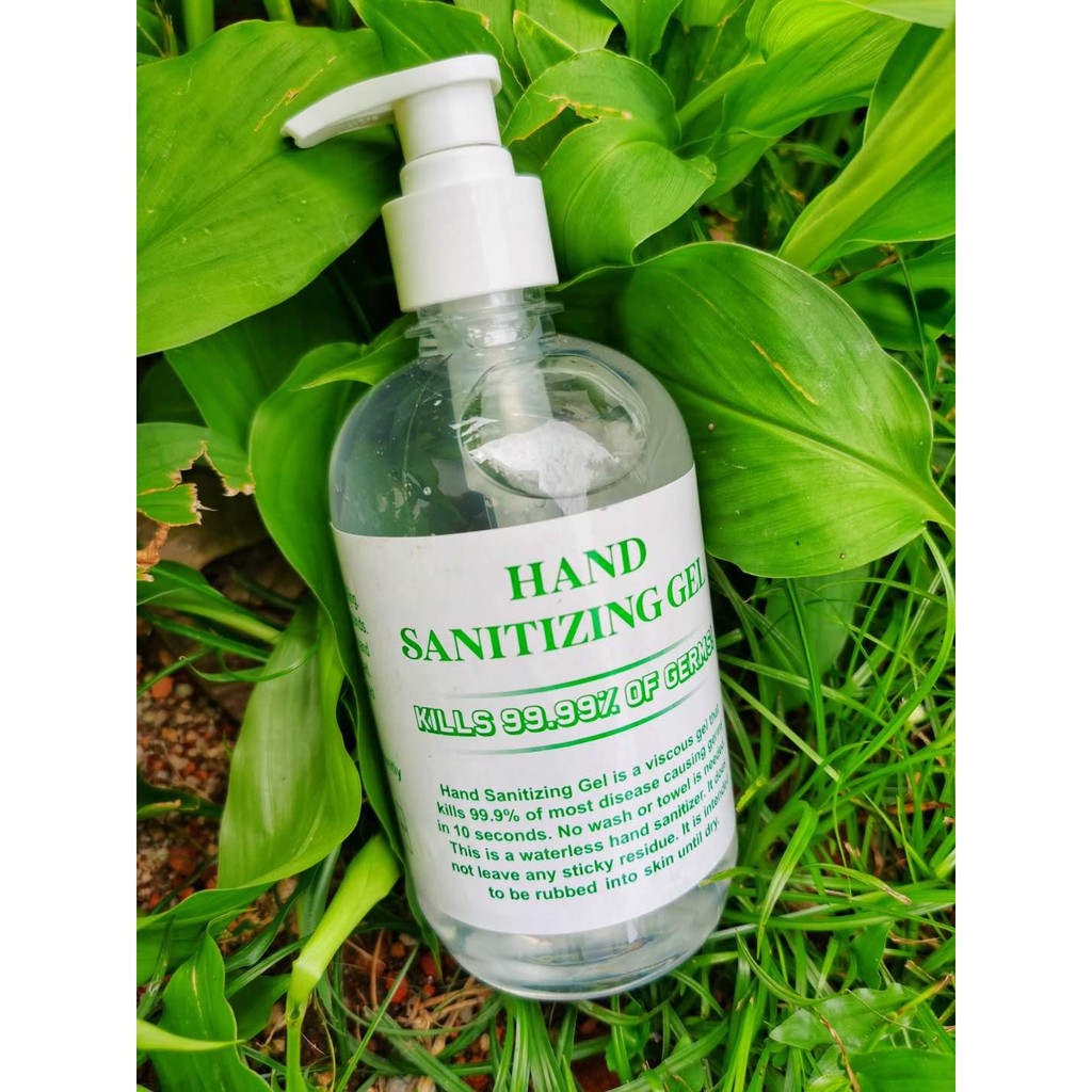 READY STOCK Hand Sanitizer 500ml Gel Type Kill 99.9% Germs
