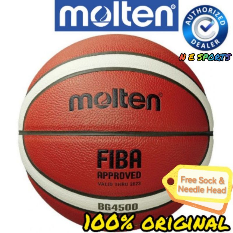 Molten BG4500 BG3800 BG3000 Composite Leather Basketball FIBA Size 7 (Original)