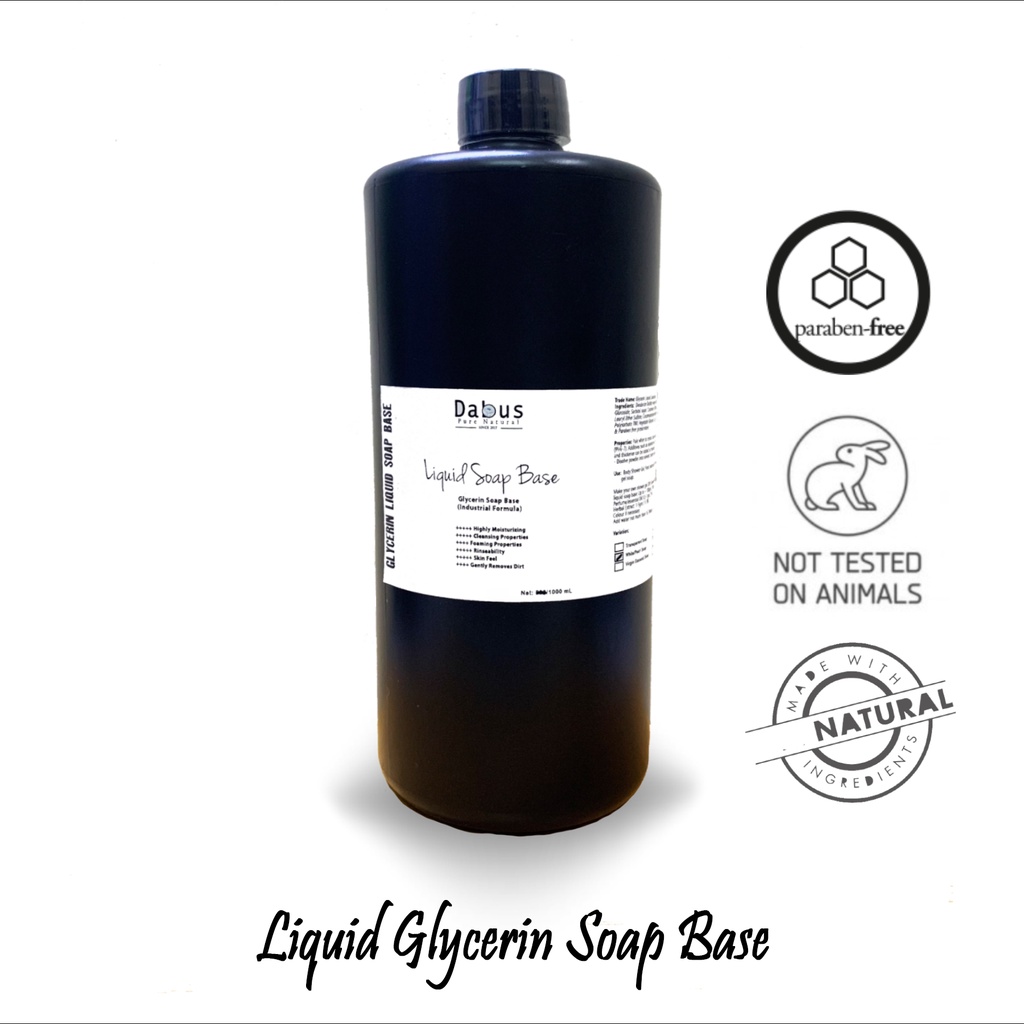Liquid Glycerin Soap Base (Industrial formula) Shopee Malaysia
