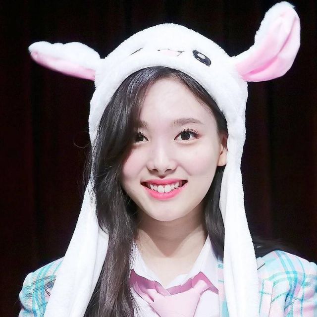 TWICE Nayeon Cute Ear Flip Bunny Hat | Shopee Malaysia