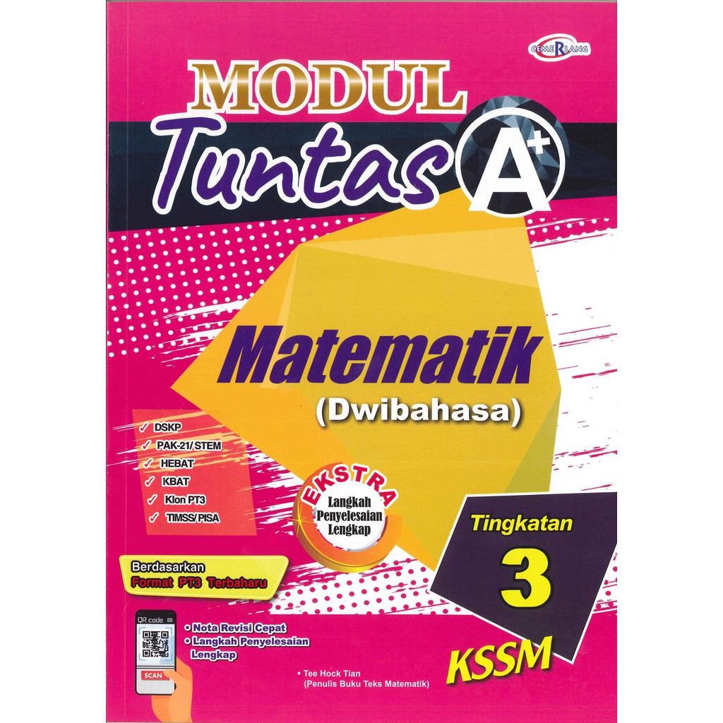 Modul Tuntas A Matematik Tingkatan 3 Kssm Shopee Malaysia