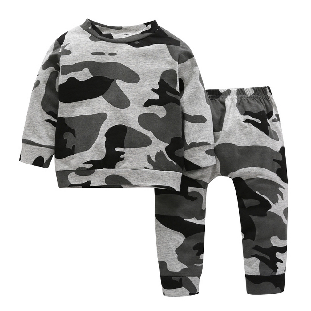 baby camouflage tracksuit
