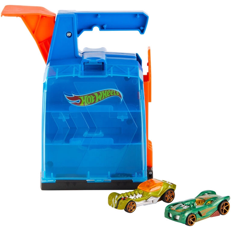 hot wheels display launcher