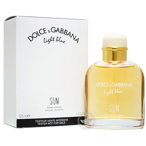 dolce and gabbana light blue sun women's