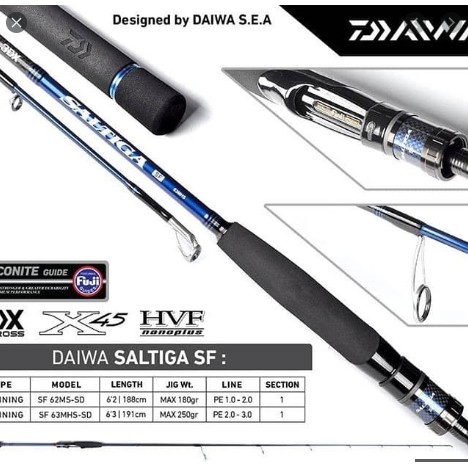 rod daiwa saltiga