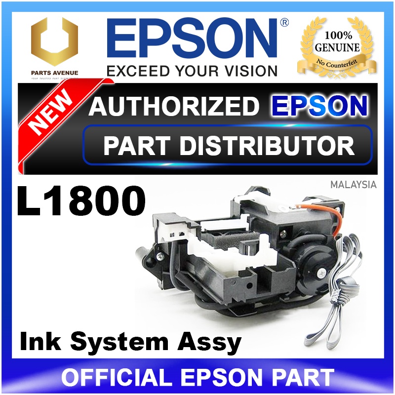 Official Epson L1800 Ink System L1800 Ink Pump System Assembly L1800 Capping Station Ink Tank 3116