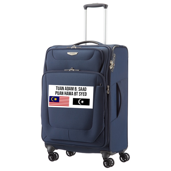 Tag Stiker Nama Beg/Luggage Untuk Umrah & Haji (2 PCS) Shopee Malaysia