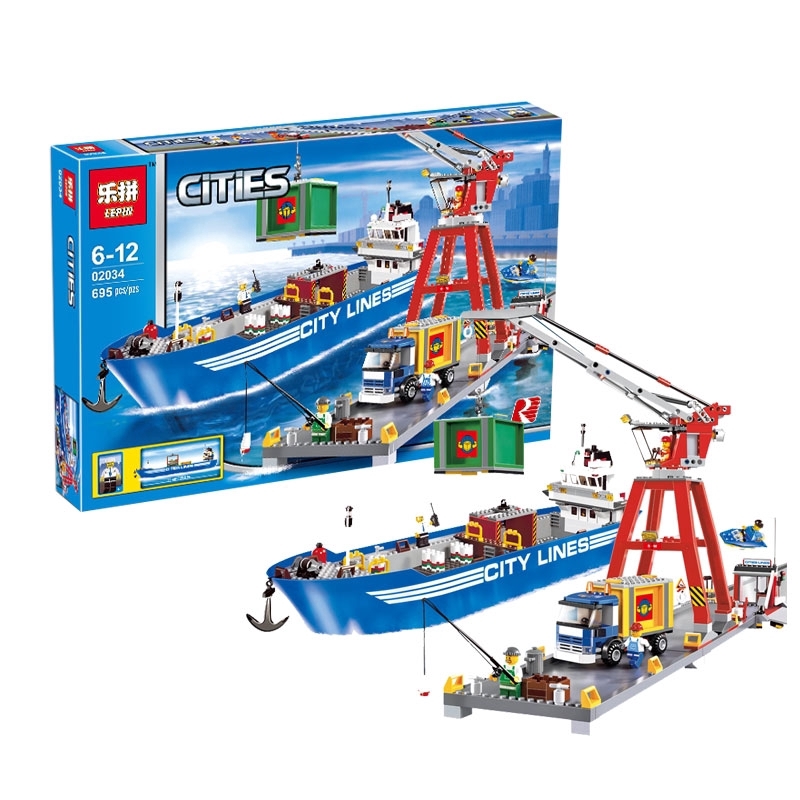 lego city cargo boat