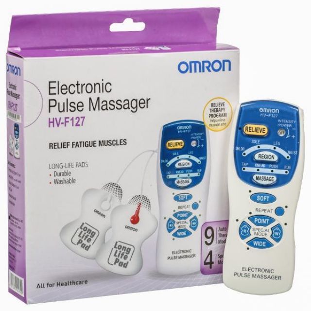 (Original) Omron Electronic Pulse Massager HVF127 TENS (Warranty 1