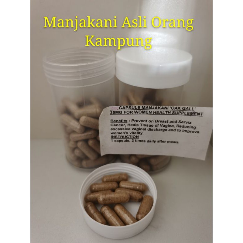 Manjakani Asli Orang Kampung Oak Gall Jamu Orang Asli 100 Anik Malaysia