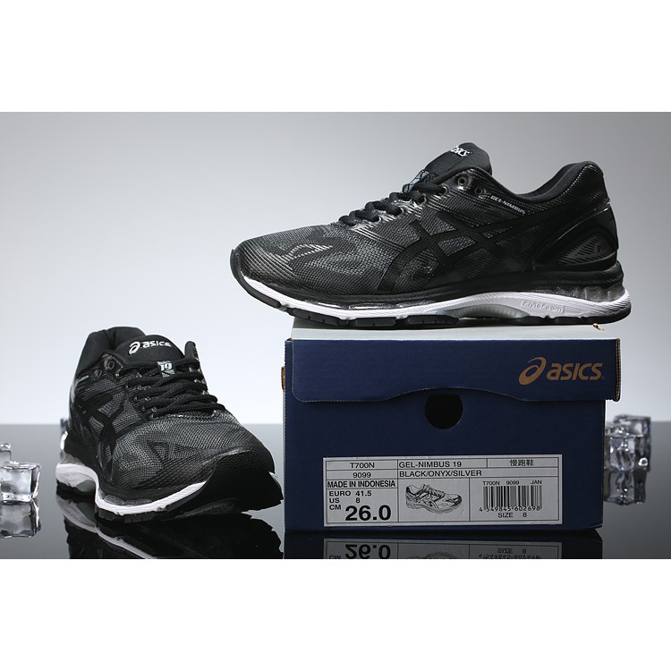 asics gel nimbus 19 black