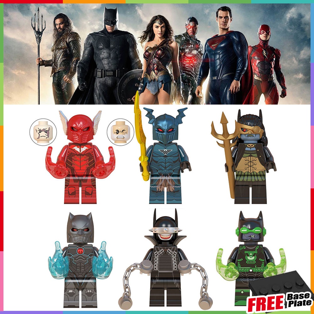 DC Super Villain Minifigures Batman Dawnbreaker Murder Machine Batman Who  Laughs Merciless Mini Figures | Shopee Malaysia