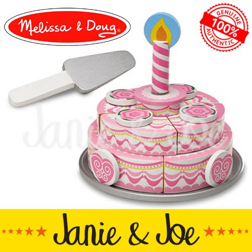 melissa and doug triple layer cake
