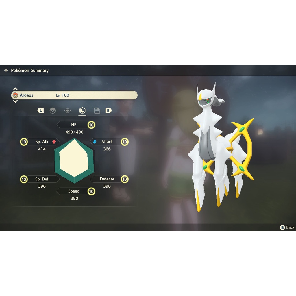 Pokemon Legend Arceus Trade 6Iv Max Ev Arceus Shopee Malaysia