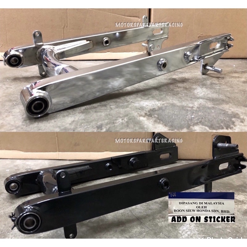 HONDA EX5 DREAM DAN EX5 HIGH POWER SWING ARM HEAVY DUTY (BLACK) /CHORME ...