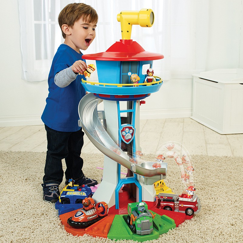 Paw Patrol Headquarters base toy Oversized observation tower Shopee