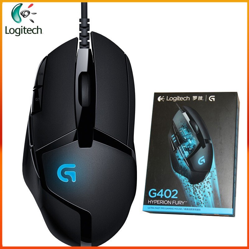 Local Seller Oem Logitech G402 Hyperion Fury Fps Gaming Mouse 4000 Dpi Wired Optical Mouse Ergonomics Design Mouse Shopee Malaysia