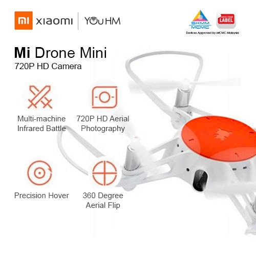 xiaomi mi drone mini mitu